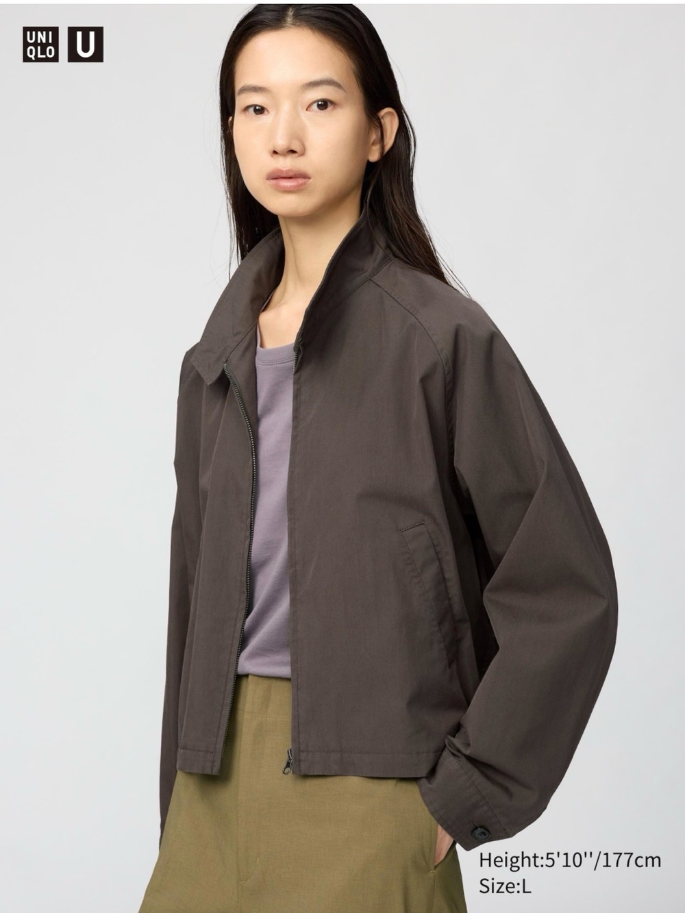 Uniqlo Cotton Short Blouson in Large